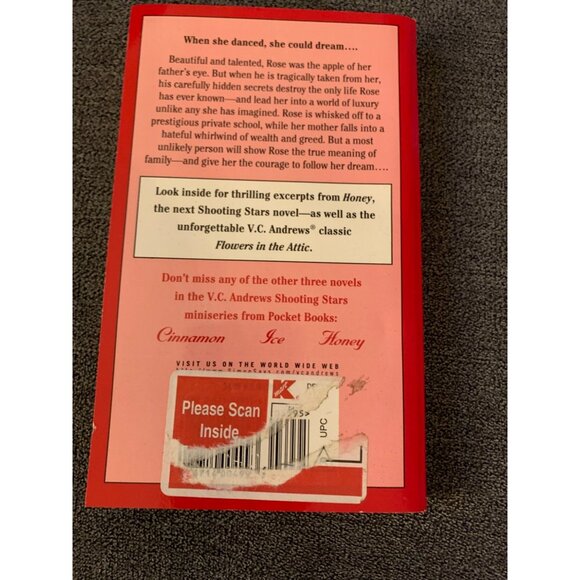 V.C. Andrews "Shooting Stars: Rose" Paperback Book - Picture 2 of 5